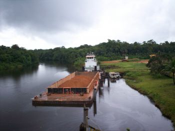Moengo, Suriname, South America